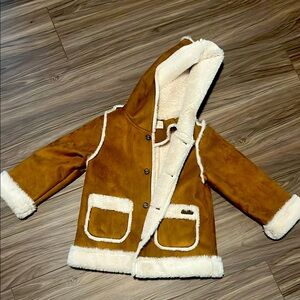 Kids Ettoi Hooded Jacket with Cream Lining